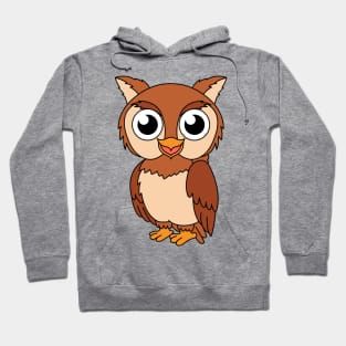 Cute Happy Owl forest animal Hoodie